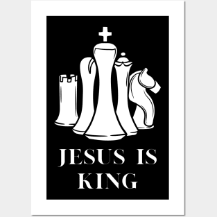 Jesus is king | Jesus t-shirt Posters and Art